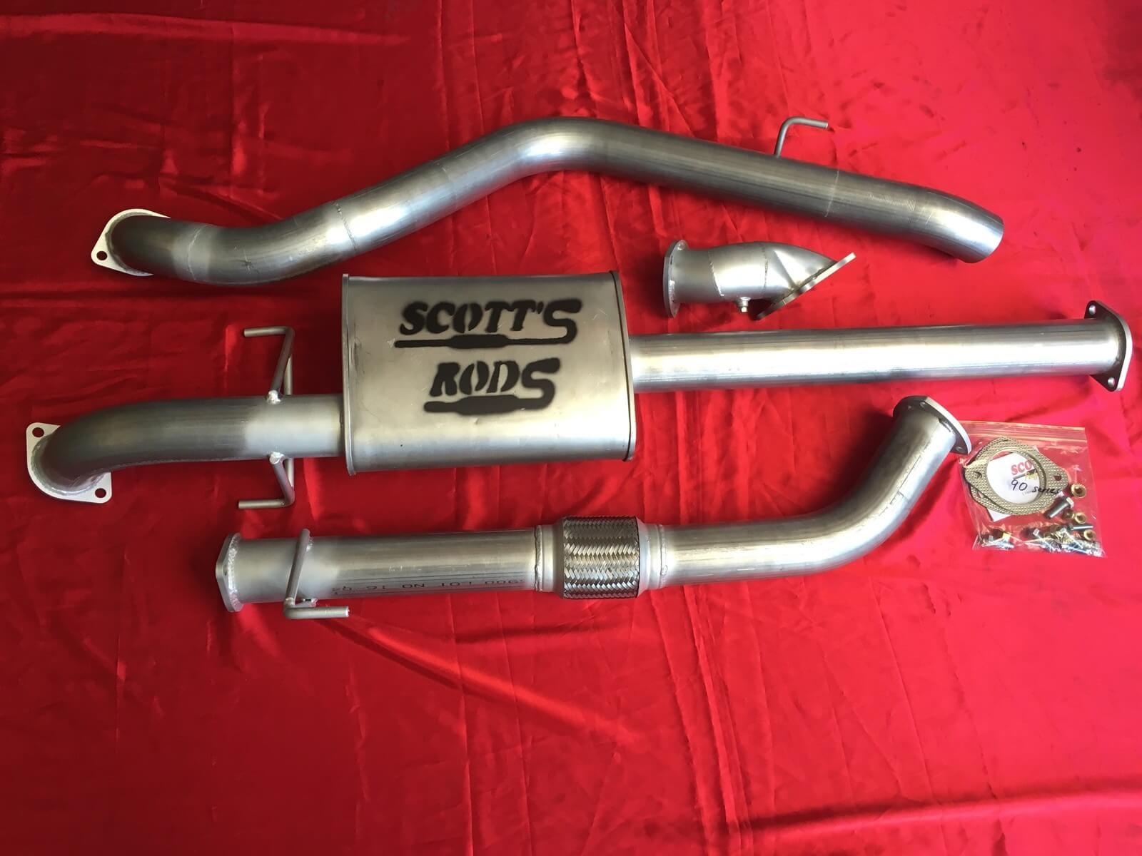 Toyota Prado 90 series Wagon 1KZTE 3" Exhaust 4x4 Turbo Diesel with